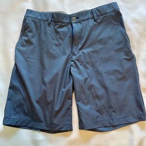 Adidas Men's 32 Plaid Golf Shorts